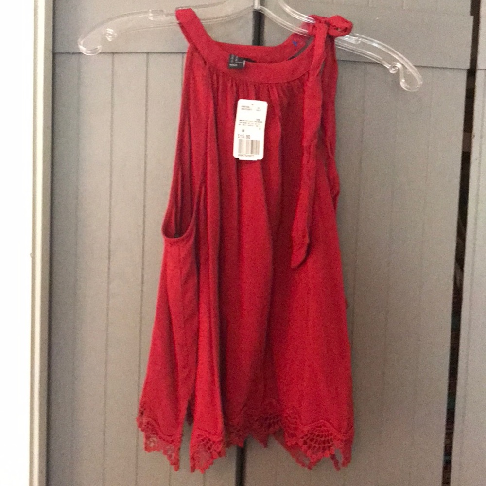Forever 21 red tank M